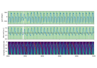 Constrained BarthDtw stride segmentation